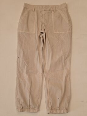NEW $298 FRANK & EILEEN JAMESON UTILITY JOGGER PANTS IN CEMENT SIZE 4